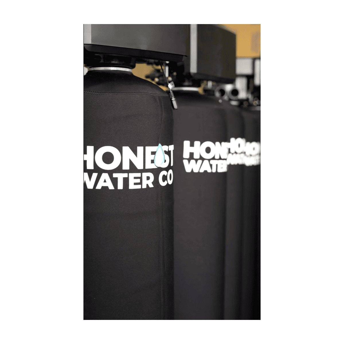 Honest Water Co tanks installed at a customer property
